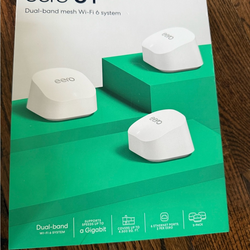 eero Mesh Wi‑Fi System in White (3-Pack)